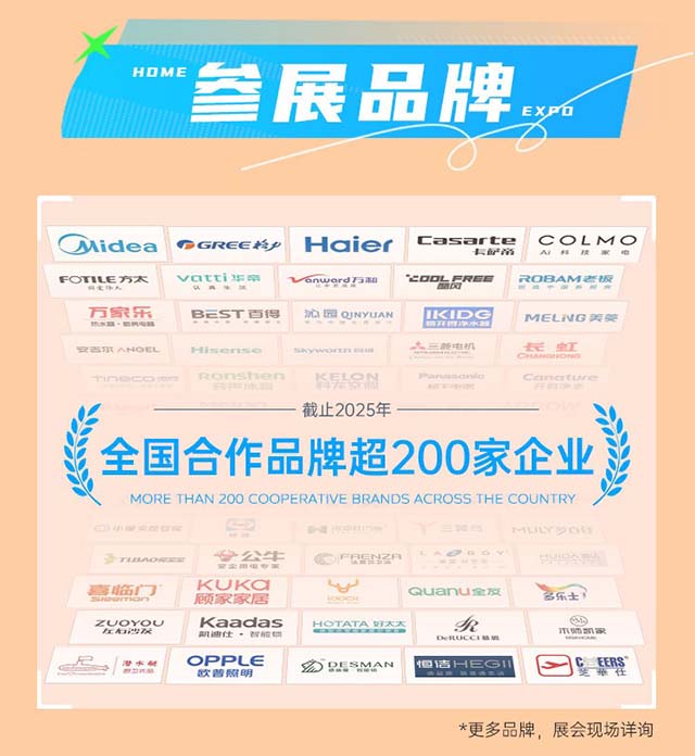 南陽家博會(huì)參展品牌都有什么